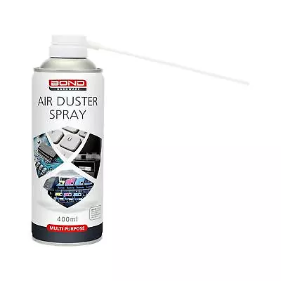£6.49 • Buy 400ml Compressed Air Duster Spray Can PC Keyboard Dust Debris Cleaner Blower 