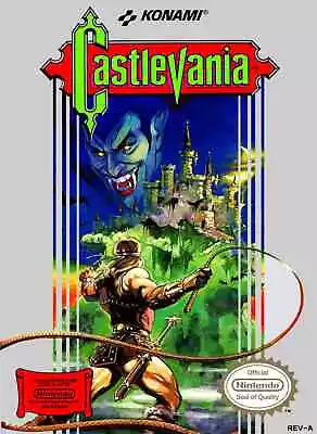 Nintendo Classic Art - Castlevania Konami Video Game Cover Poster 11x15 • $14.99
