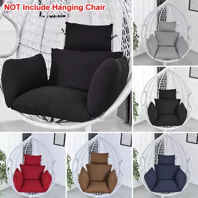 Hanging Egg Chair Cushion Sofa Swing Chair Seat Relax Cushions Padded Pad Covers • $29.99