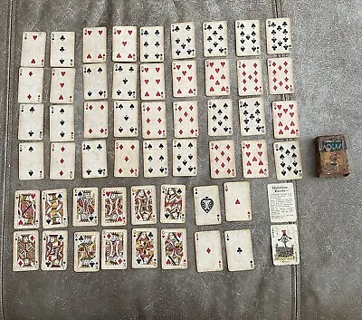 Rare Vintage 1930's Mickey Mouse Miniature Playing Cards Box W. D. Ent Read • $75