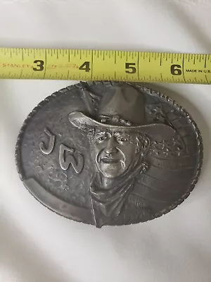 RARE KRACZKOWSKI 925 Sterling Silver John Wayne Limited Edition Belt Buckle • $449.99