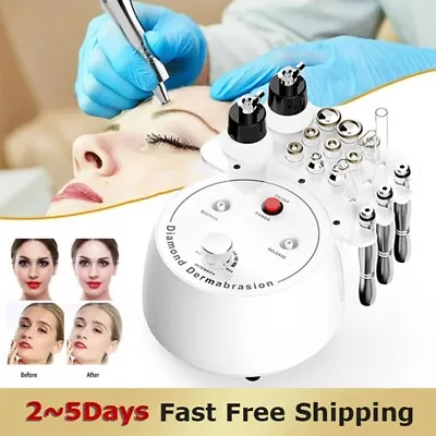 4 In1 Diamond Microdermabrasion Dermabrasion Facial Vacuum Spray Peeling Machine • $62.98