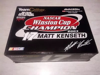 2003 Matt Kenseth Smirnoff Ice Triple Black Winston Cup Champion 1/24owners • $29.99
