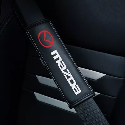 2Pcs Car Seat Belt Pads Shoulder Strap Cushion Covers For Mazda • $18.99