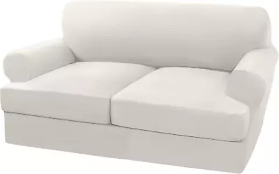 Sofa Cover 3 Piece T Cushion Loveseat Slipcovers Couch Cover For 2 Cushion Couch • $66.99