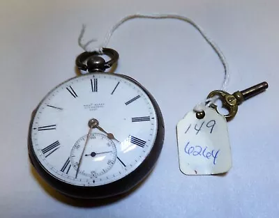 Vintage English Key Wind Pocketwatch  Will M Banks - Liverpool - 1007  • $79