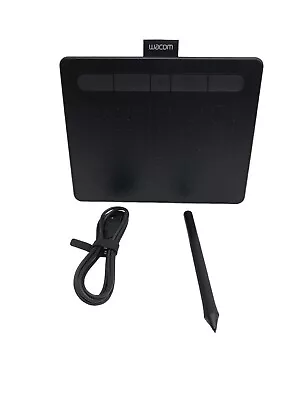 Wacom Intuos Wireless Graphics Drawing Tablet Small Black Portable For Teachers • $49.97