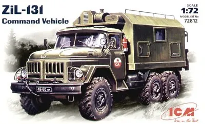 ICM 72812 1:72 Soviet Zil-131 Command Vehicle • £7.74