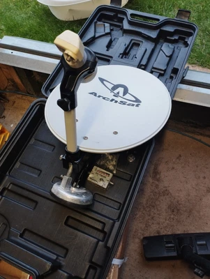 £29 • Buy Camping Caravan Motorhome Satellite Dish System Hotbird Astra