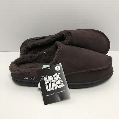 Mukluks Clog Slippers Brown Small Size 8-9 • $24