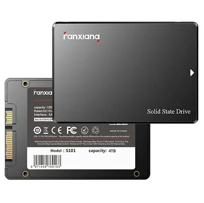$239.99 • Buy Fanxiang SSD 4TB 2.5  SATA III 6GB/S Solid State Drive 550MB/S PC / MAC Laptop