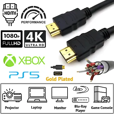 £5.99 • Buy 1.5 M Quality Display Port Dp To Hdmi Male Lcd Pc Hd Tv Laptop Av Cable Adaptor