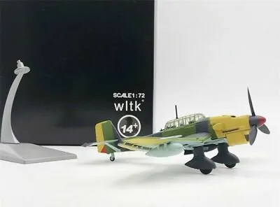 WLTK German Junkers Stuka Ju-87B Dive Bomber 1/72 Diecast Aircraft Model • $29.66