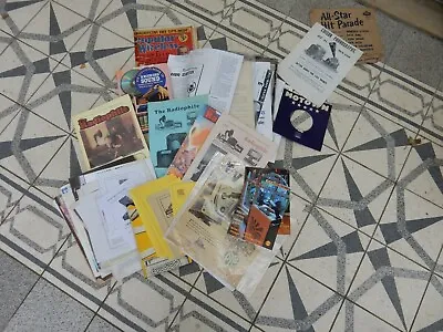 Mad Eclectic Mix   Radio & Gramophone Etc Photocopies Bits Of Books Magazine Etc • $116.16