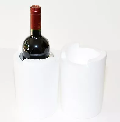 Polystyrene Foam Wine Champagne 1 Bottle Postal Packaging • £6.90