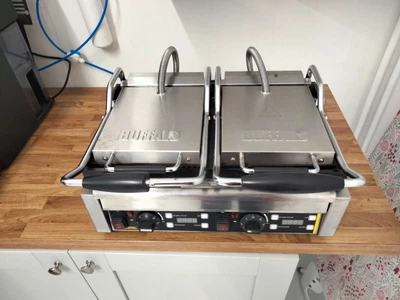 £100 • Buy Buffalo Commercial Double Contact Grill/panini Press