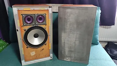 Pair Of Vintage Leak Sandwich 300 Leak Speakers 60’s Retro CAN NOW POST • £59.99