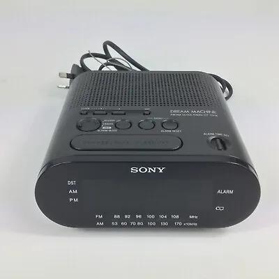 Sony Dream Machine ICF-C218 Dual Alarm Clock AM/FM Radio Fully Functional • $39.95