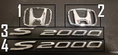 HONDA Genuine S2000 Emblems Left Right Front & Rear DM WHICH ONE SOLD SEPARATE • $29.99