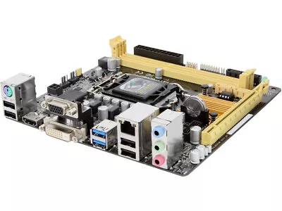 ASUS H81I-PLUS Intel H81 LGA 1150 SATA 6Gb/s USB 3.1  HDMI Mini ITX Motherboard • $149.95