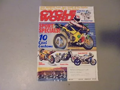 May 1997 Cycle World Magazinesport Specialsmexicomega Cruisersaussie V-twin • $12