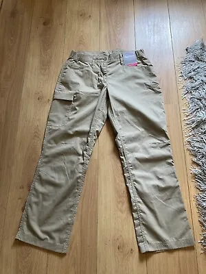 £14 • Buy Peter Storm Womans UK Size 10 Short W30” L28” Sand Stone Mountain Trousers New 