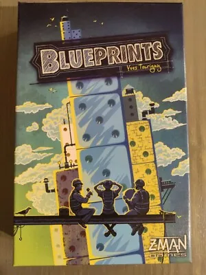 2013 Blueprints Board Game By Z-Man Games ZMG71290 COMPLETE Sleeved Cards • $24.99