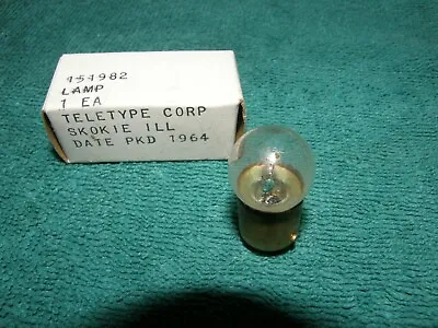 Vintage Military Teletype Lamp  Part # 151982 - New Old Stock • $3.99