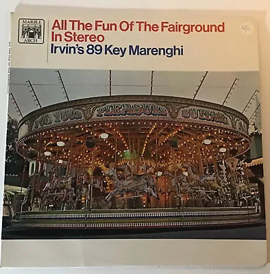 IRVIN'S 89 KEY MERENGHI All The Fun Of The Fairground In Stereo Ex+ 1960s LP • £2.99