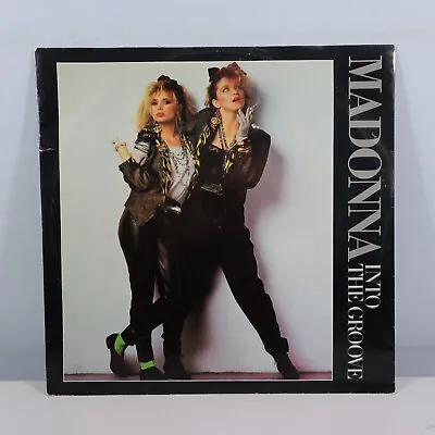 Madonna Into The Groove 12  Sire W8934T 1985 12 Inch In Picture Sleeve EX/VG+ • $14.81