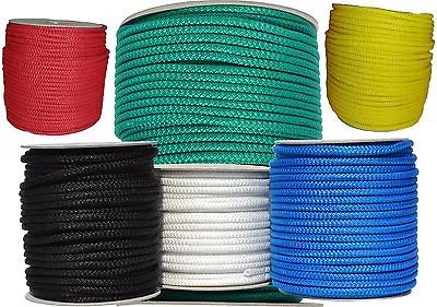 £69.88 • Buy Washing Clothes Line Rope Pulley Polyrope Camping DIY Fishing Boat Climbing Rest