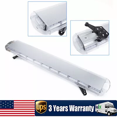 51  96 LED Amber Strobe Light Bar Emergency Beacon Warn Tow Truck Response • $205