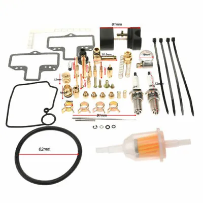 Carburetor Repair Rebuild Kit 42mm 45mm For Mikuni HSR42 HSR45 Carburetor • $22.49