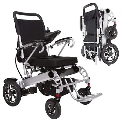 Folding Power Chair Electric Battery Wheelchair 265 Weight Capacity Foldable • $1349.99
