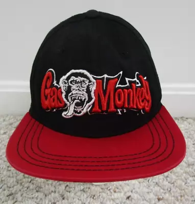 Gas Monkey Garage Ball Cap Hat Adjustable Black Red White Embroidered • $14.99