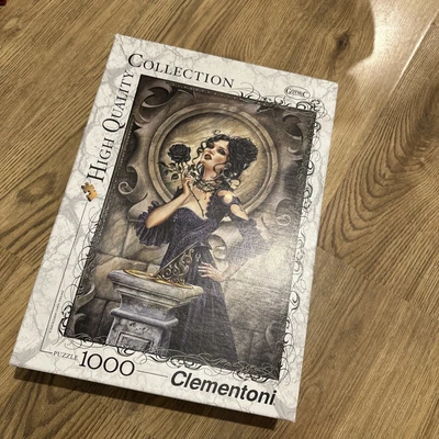 Gothic Collection Black Rose 1000 Piece Jigsaw Puzzle Clementoni New Sealed Rare • £8