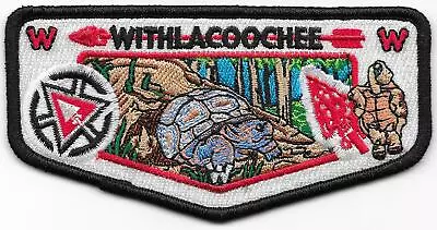 S4 Withlacoochee Lodge 98 2015 100th OA Ann. Flap Boy Scouts Of America BSA BCA • $4.99