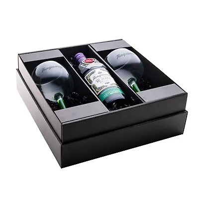 Tanqueray Royale Blackcurrant Gin 70cl & Tanqueray Goblet Gin Glass Gift Box Set • £59.99