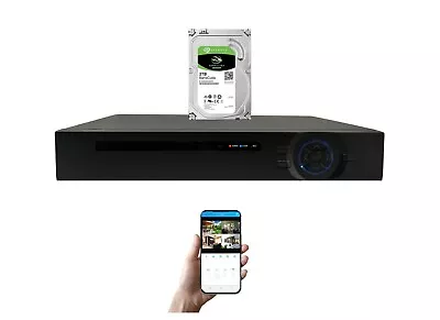 16 Channel H.265 DVR With 2TB Hard Drive Office Security Surveillance Recorder • $229.97