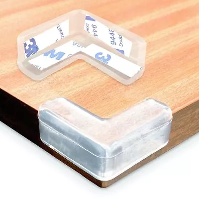 Table Corner Edge Worktop Child Bump Protectors Guards - Square Or Round • £4.49