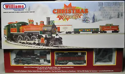 Williams By Bachmann Christmas Special O-gauge Electric Train Set #00323 N.i.b. • $359.99