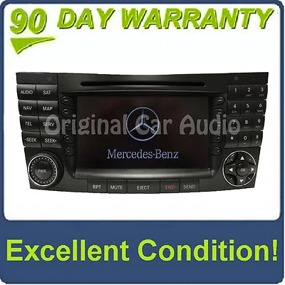 Mercedes Benz OEM E-Class Navigation Ready Display Radio CD SAT Player A21182027 • $206.10