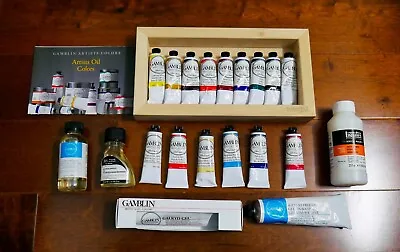 $149 • Buy Gamblin Artists Oil Colors 37ml Lot, Winsor & Newton, Safflower Oil, Linseed Oil