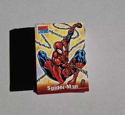 2001 Marvel Legends Topps Set Complete 72 Cards Spider-Man Punisher Wolverine • $49.99