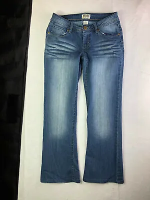 Mudd Bootcut Mid Rise Juniors Size 5 26x26 Measured Blue Jeans • $8.02