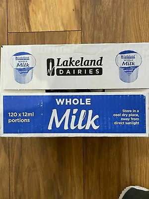 Lakeland UHT Milk 120 X 12ml Portions • £11.94