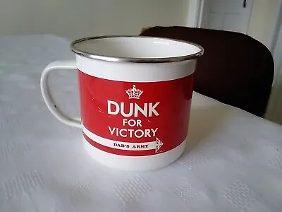 Home Guard-dads Army-2012 Dunk For Victory Metal Mug/cup-the Xpressions Gift Co. • £3
