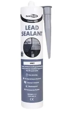 £5.25 • Buy Grey Flash Mate Lead Silicone Sealant Roofing Flashing Leaks Repair Sheet
