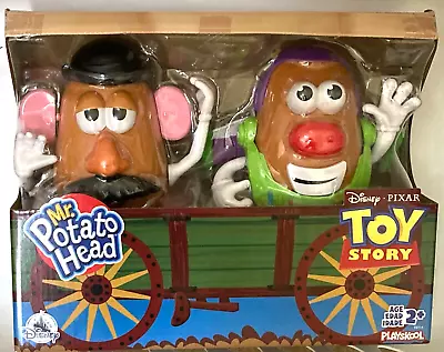 NIB Disney Parks Mr Potato Head Buzz Lightyear Woody Mrs Potato Head Toy Set • $49.95