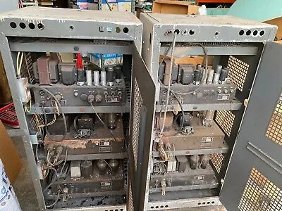 Pair Of 3 Chassis 805 Tube Amplifiers Made Under Western Electric & ATT Patents  • $3999.99